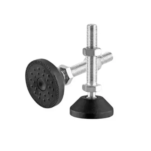 GLOBALSS ESD Levelling Feet Mild Steel Black
