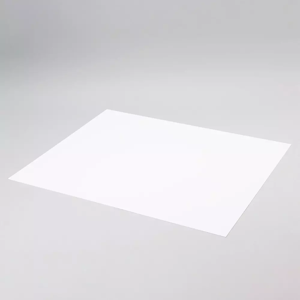 MonotaRO Pvc Board White White 1 mm Thickness, 1x300x450mm