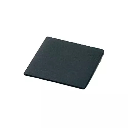 AS ONE Silicone Sponge Sheet (Fine Cell) Black 1000x1000x3 mm, 3-2294-08