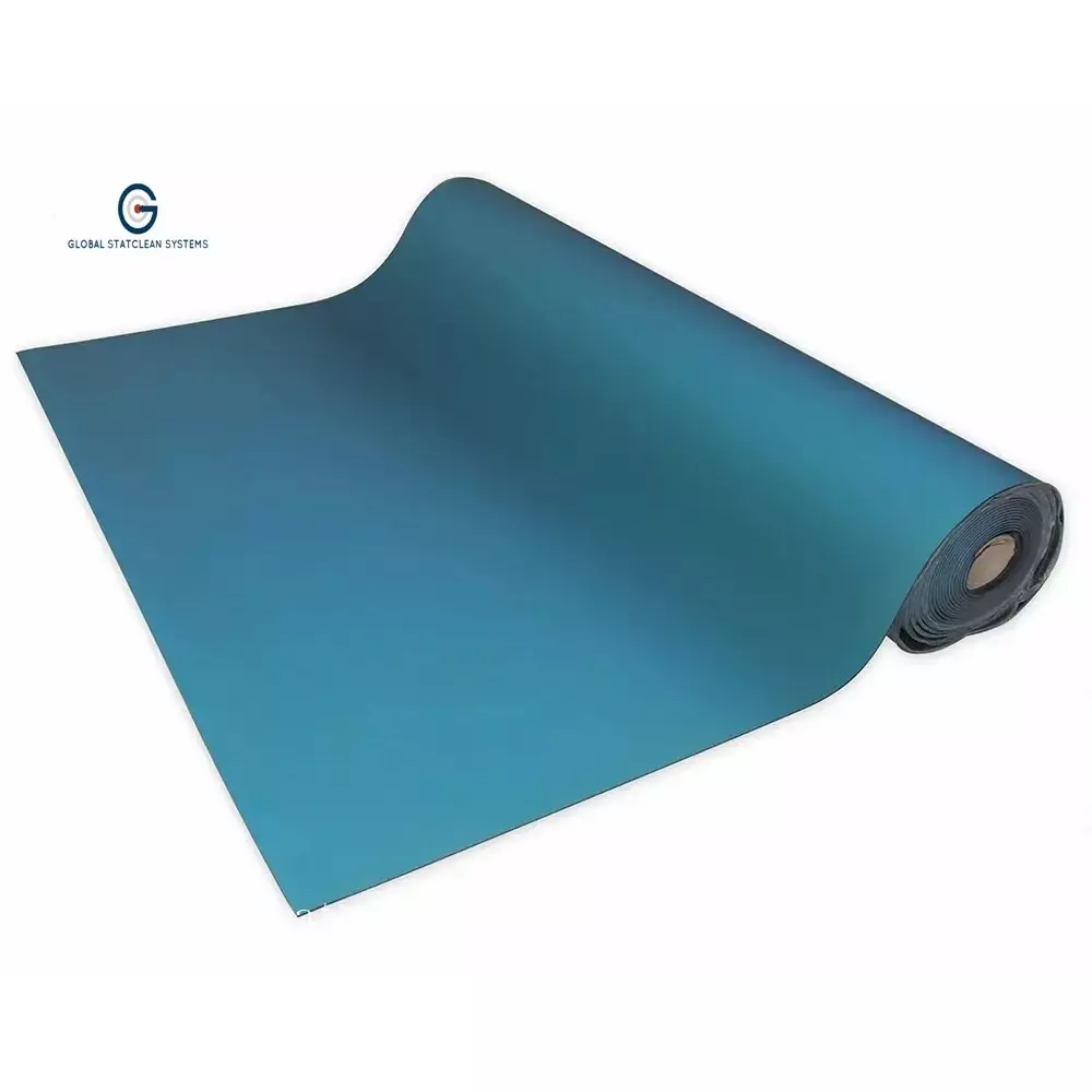 GLOBALSS ESD Vinyl Mat PVC Blended with Antistatic Agent 10⁶ to 10⁹ Ω