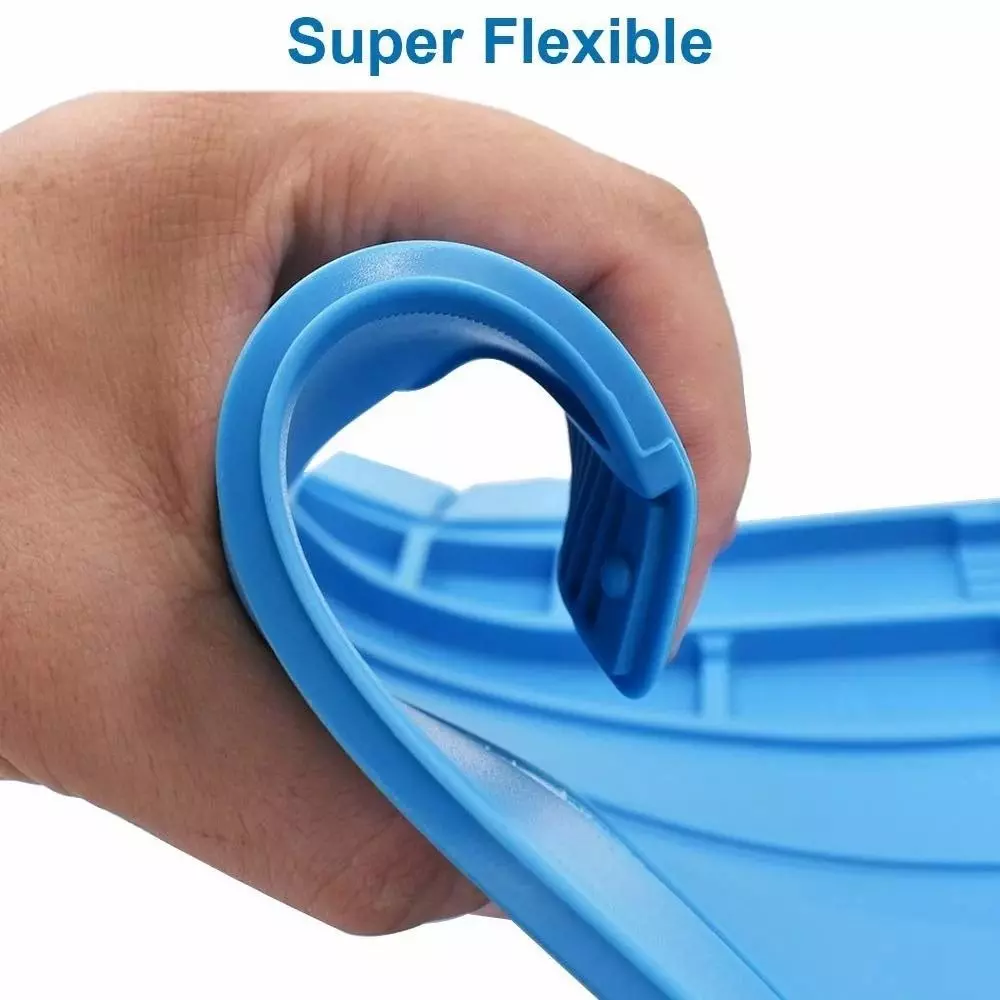 GLOBALSS Tool Mat Blue Square Shape 1x1.5 ft