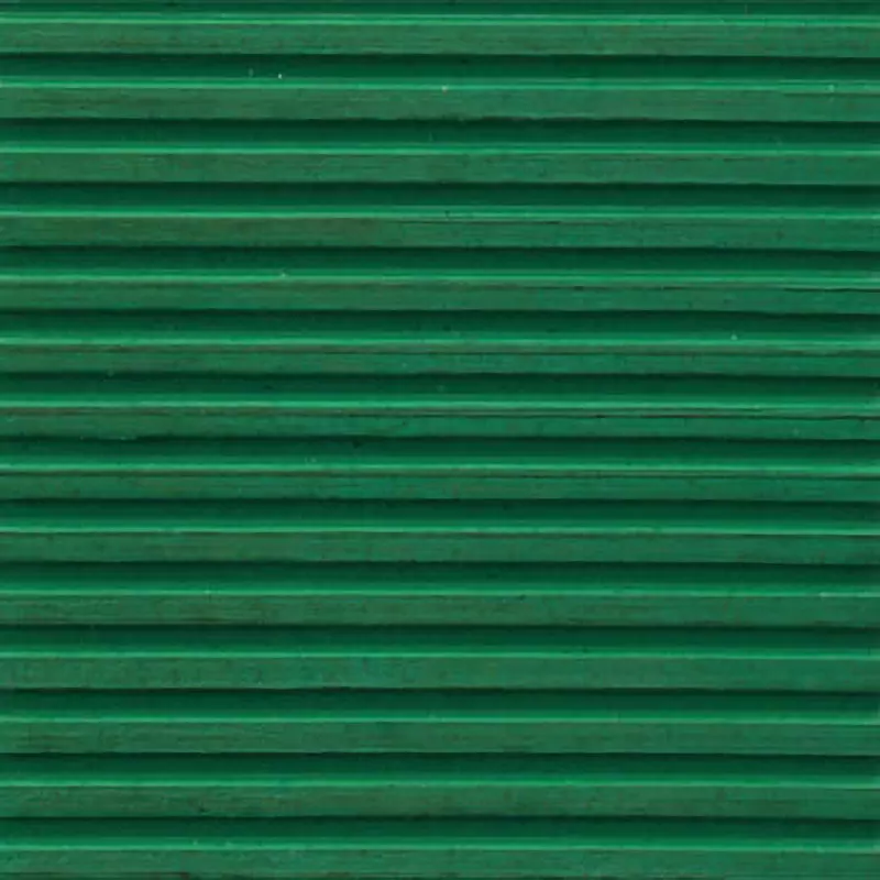 MonotaRO Rubber Mat B (Front) green, (back) black 3 mm Thickness, Horizontal stripes (Roll of 10 Metre)