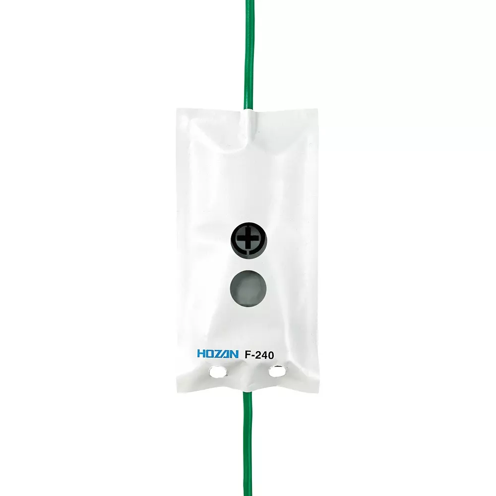 HOZAN Earth Line Marker 53x105x9 mm 100 mm Lead Wire Length, F-240