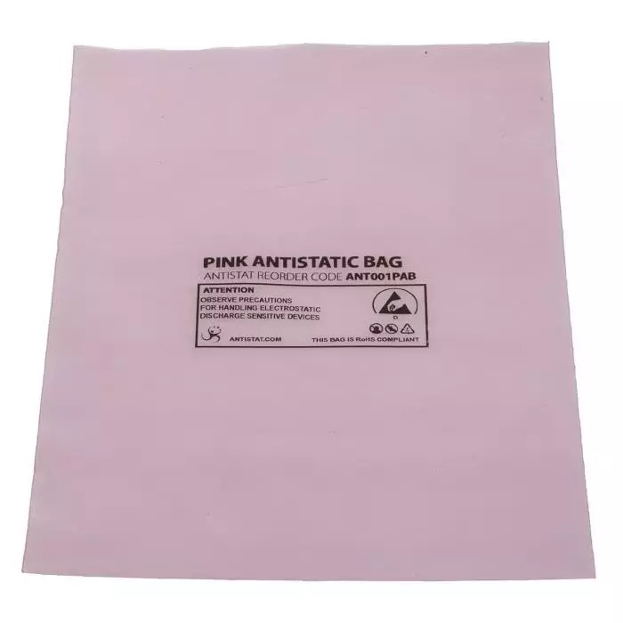 RS PRO Anti Static Bag 229mm(W)x 152mm(L), 2877880 Pack of 100 Pcs