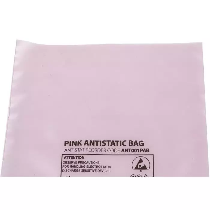 RS PRO Anti Static Bag 229mm(W)x 152mm(L), 2877880 Pack of 100 Pcs
