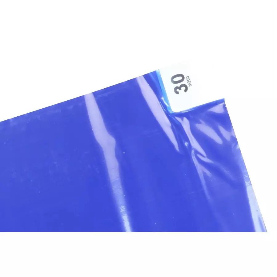 MULTICOMP PRO Clean Room Mats TACKY MAT, PE, BLUE, PK4, 091-0030 (Pack of 4)