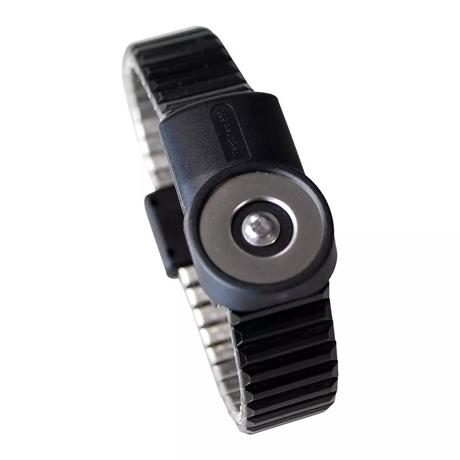 DESCO WRIST BAND, METAL EXPANSION, DUAL WIRE, 19887