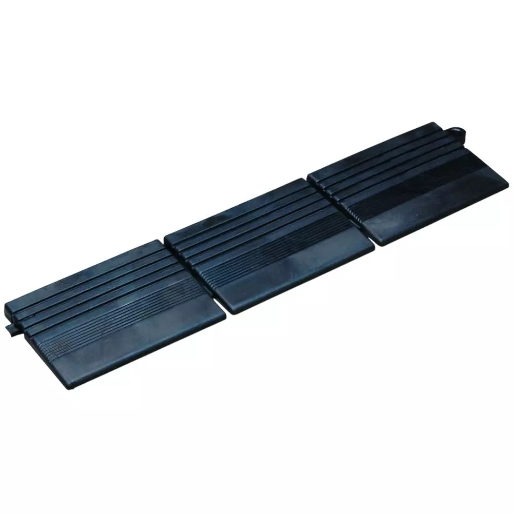 HOZAN Conductive Floor System Corner Unit S 10 mm Thickness 75x300 mm Outer Size, F-843-A