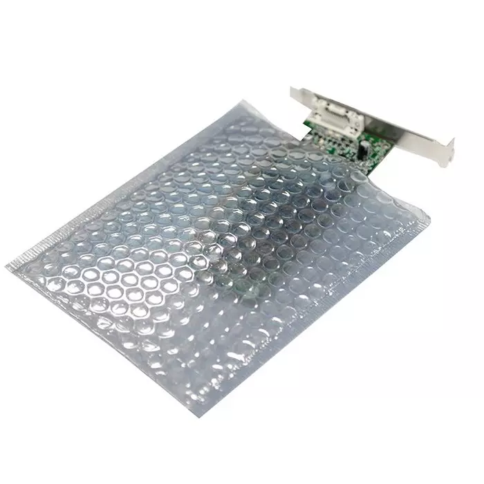 RS PRO Anti-Static Bag 255 mm Heat Seal 5 Per Pack Shielding Bubble Bag EN 61340-5-1 Compliant, 2842341 (Pack of 5)