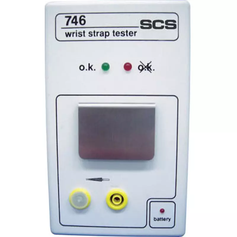 SCS Wrist Strap Tester 9 V Power Supply, 746