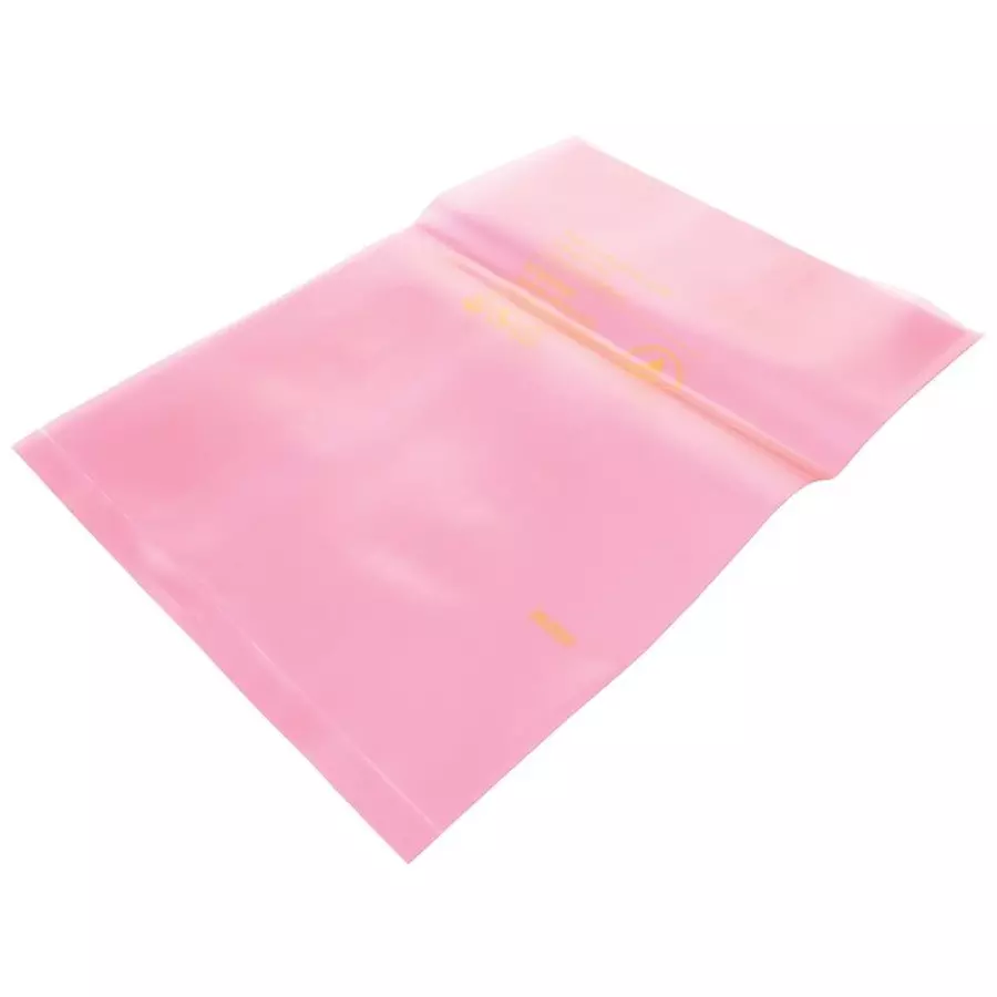 MULTICOMP PRO Anti Static Bags PINK ANTISTATIC BAG, 254MM X 355.6MM, MP-001-0021 (Pack of 100)