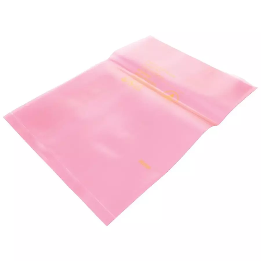 MULTICOMP PRO Anti Static Bags PINK ANTISTATIC BAG, 304.8MM X 355.6MM, 001-0023 (Pack of 100)