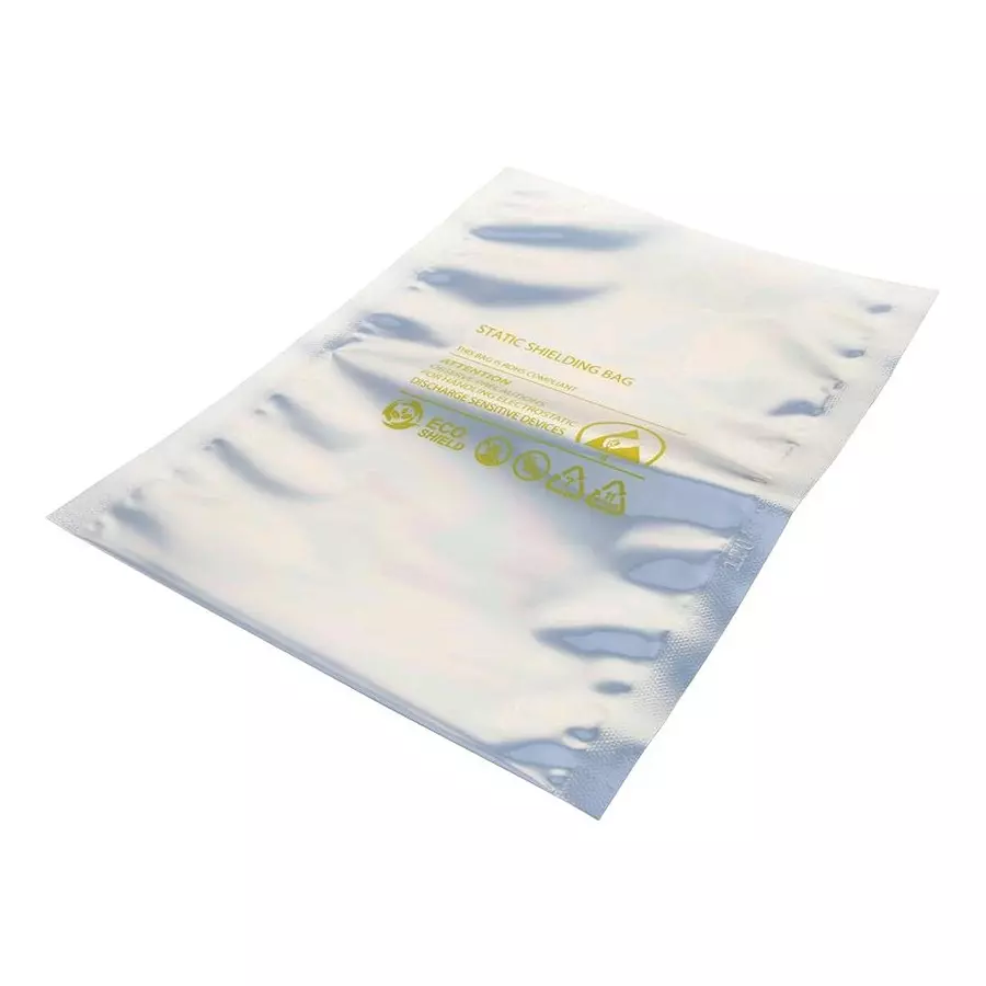 MULTICOMP PRO Anti Static Bags STATIC SHLD BAG, METAL-IN, 6" X 14", CLR, MP700460 (Pack of 100)