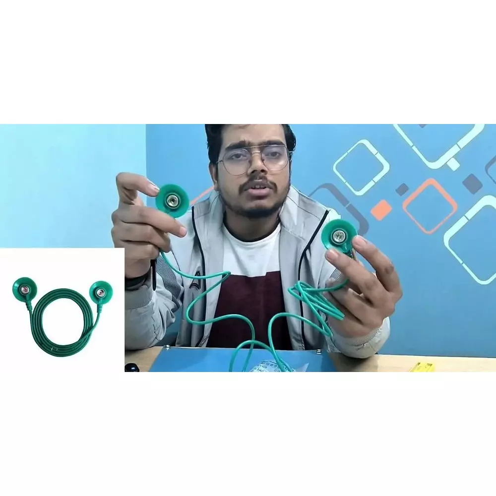 GLOBALSS BTC ESD Grounding Cord Copper 1.5 m for ESD Safe Area