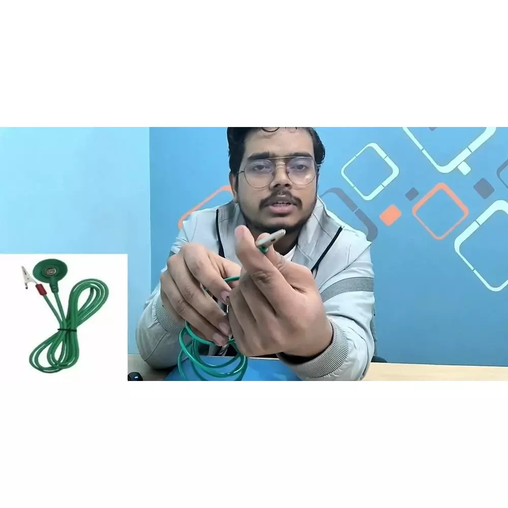 GLOBALSS BTC ESD Grounding Cord Copper 1.5 m for ESD Safe Area