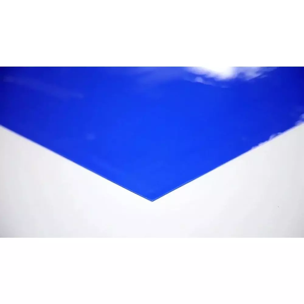 GLOBALSS Sticky Mat PE Sheets Blue 24x36 Inch
