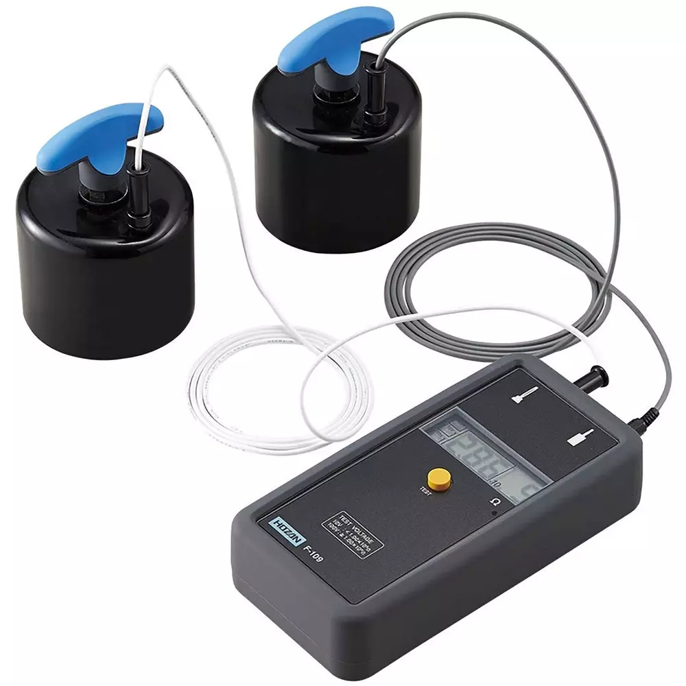 HOZAN Surface Resistivity Meter (With Calibration Certificate), F-109-TA (1 Set)