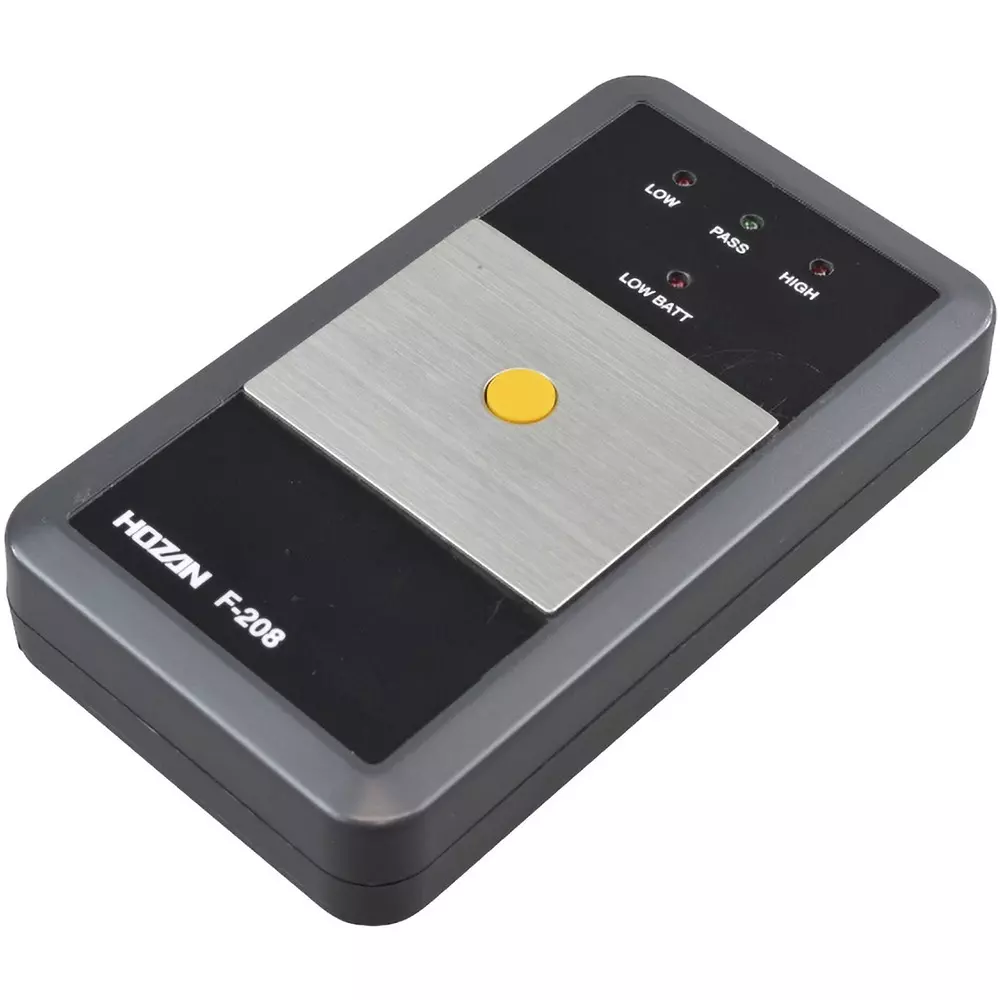 HOZAN Footwear Checker 10 V Laminated (6LR61 / 6LF22) with 1 Battery, F-208-1