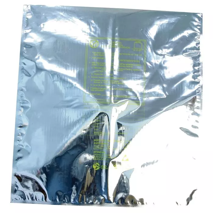 MULTICOMP PRO Anti Static Bags METAL-IN BAG, 177.8MM X 406.4MM, PK100, MC0100021 (Pack of 100)