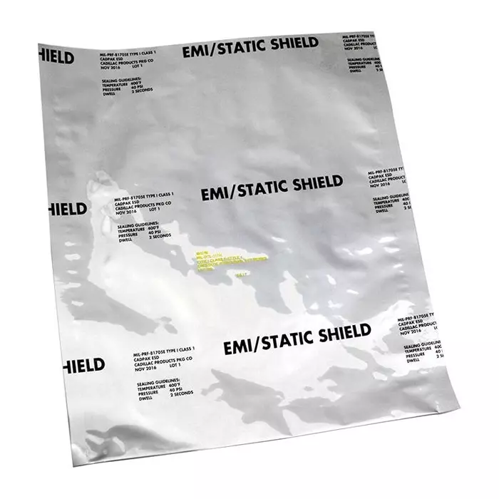 SCS MOISTURE BARRIER BAG, HEAT SEAL, 5" X 7", 817I0507 (Pack of 100)