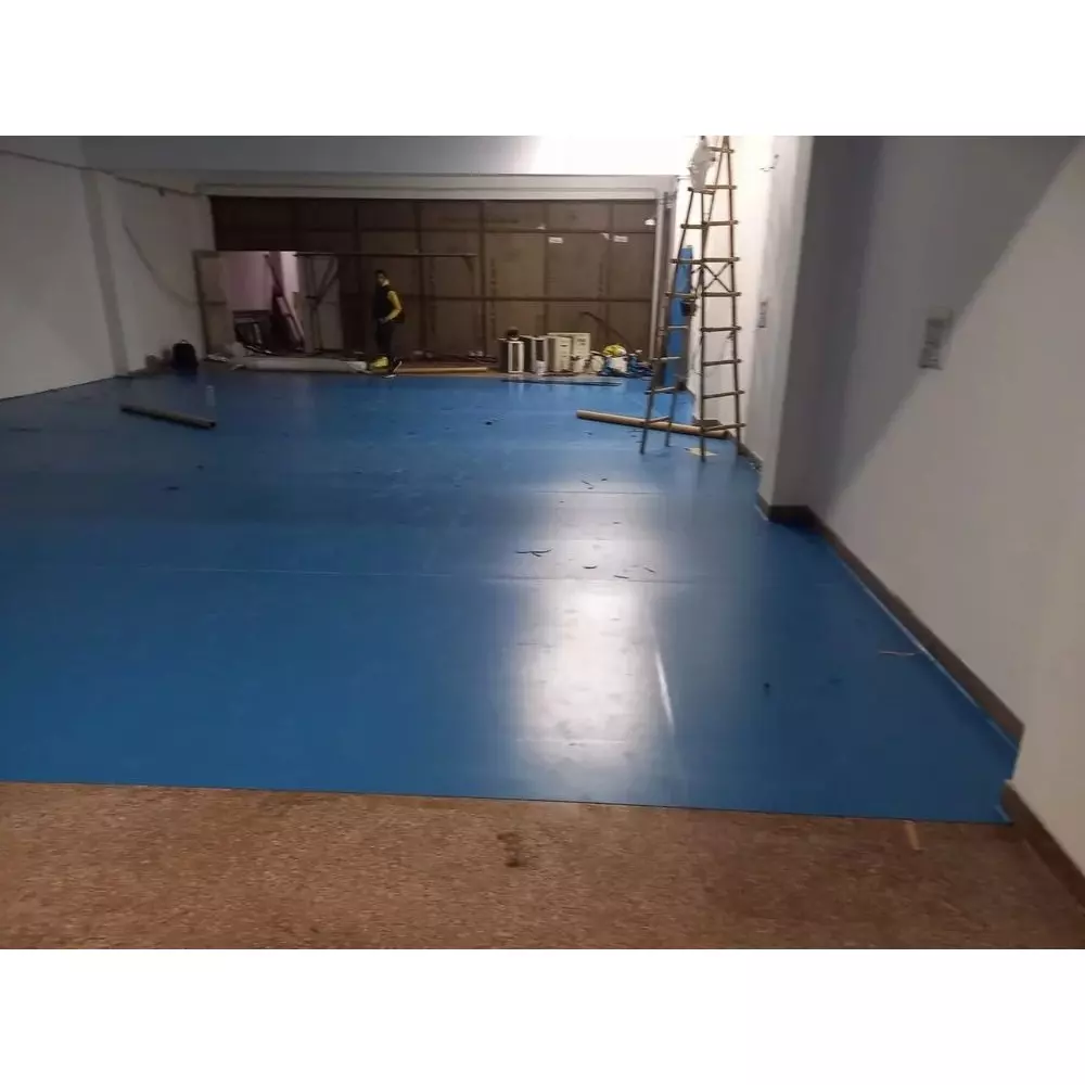 GLOBALSS Flooring Mat Pvc Blended With Antistatic Agent Blue