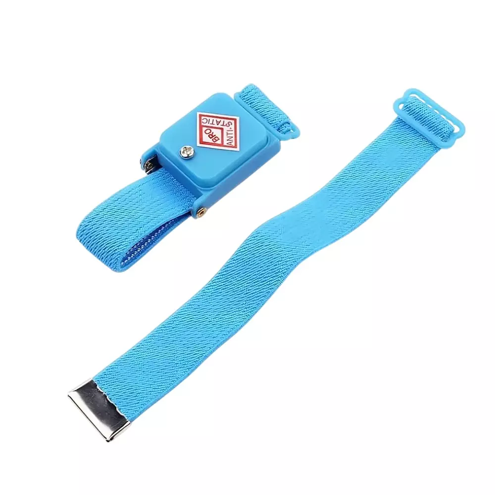 GLOBALSS ESD Wrist Band Polyurethane Blue