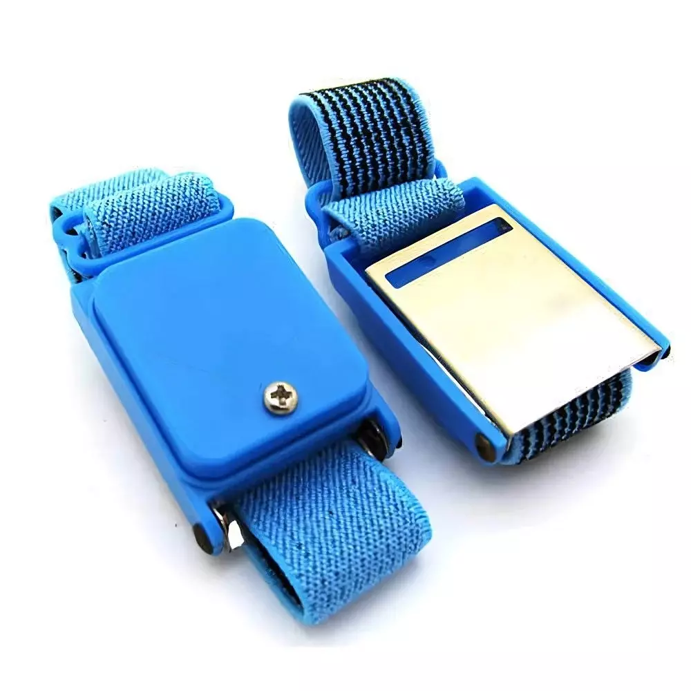 GLOBALSS ESD Wrist Band Polyurethane Blue