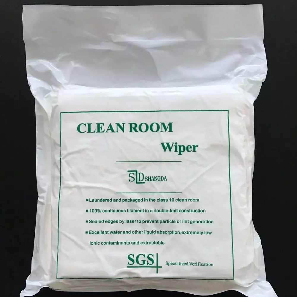GLOBALSS Microfiber Cloth 10x10 cm for Cleaning Sensitive Screens (Pack of 100)