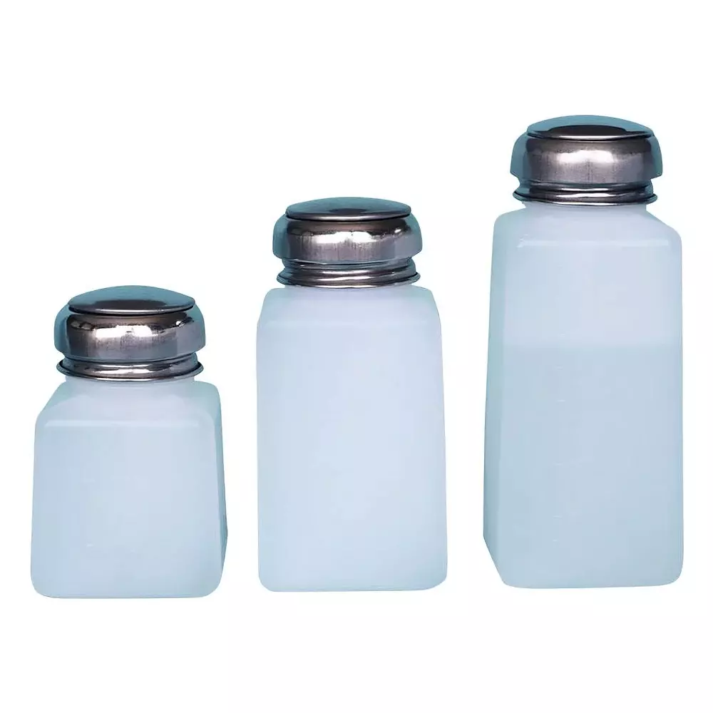 GLOBALSS Dispenser Bottle White HDPE ESD Material 100 ml