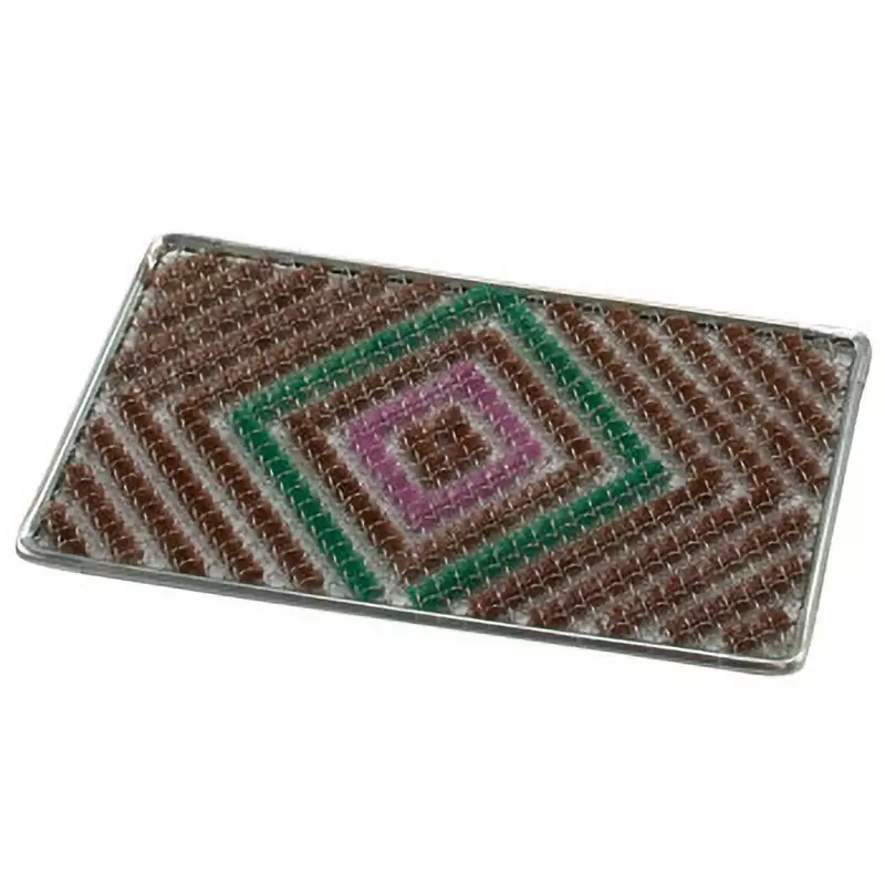 MonotaRO Combi Mat Hard-plated iron wire, PET 20 mm Thickness 450x750 mm Z758