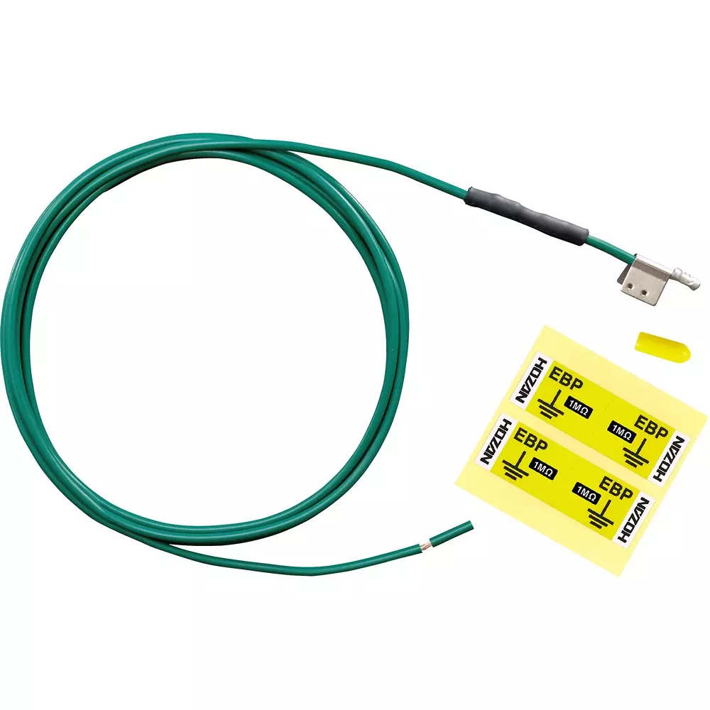 HOZAN Ground Cord 1 cap and 2 ground seals 1.25 to 2 mm x2 m, F-128