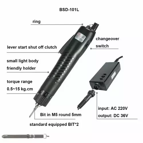 GLOBALSS BSD 101/102 Electric Screwdriver 36 W