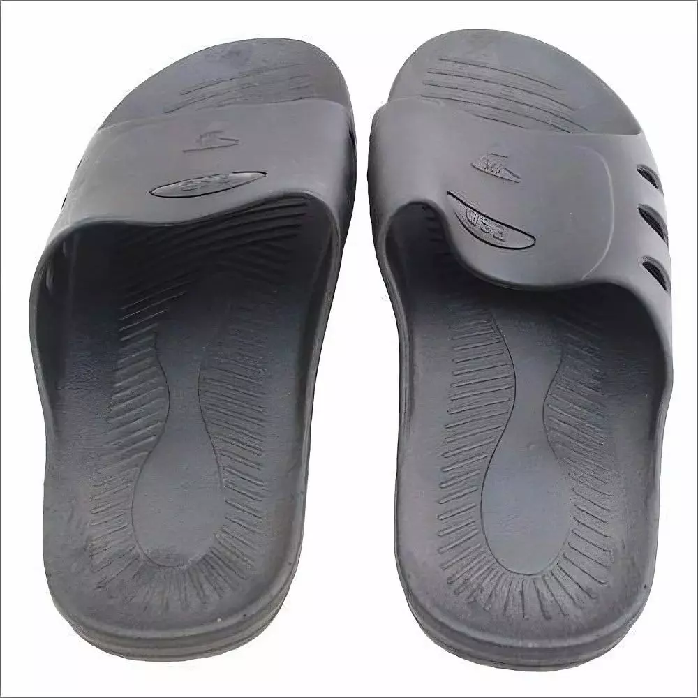 GLOBALSS ESD Slipper Black Low Ankle PU Anti Static 6 Size