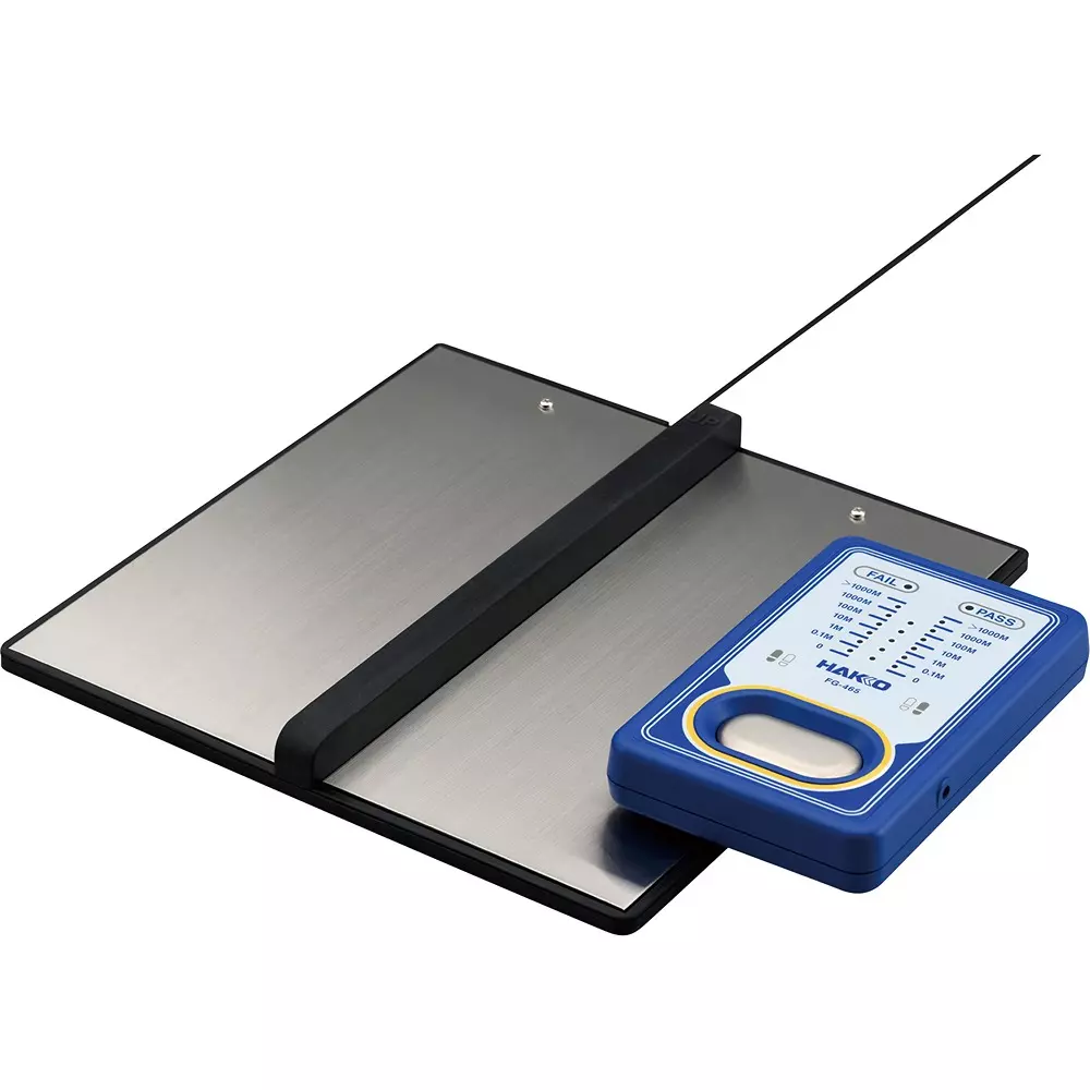 HAKKO Antistatic Shoe Tester Fg-465 100 V Flat Plug DC24V 50mA, FG465-81
