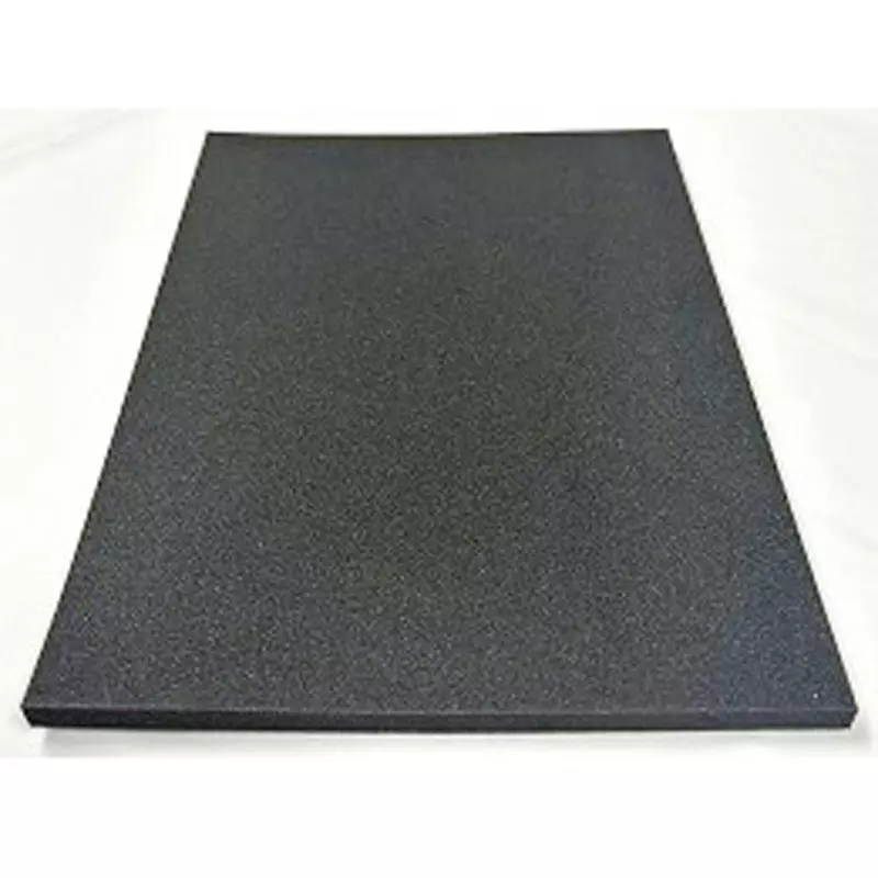 MonotaRO Foamed Polyethylene Sheet Black 5 mm Thickness, M0510BK-HPE