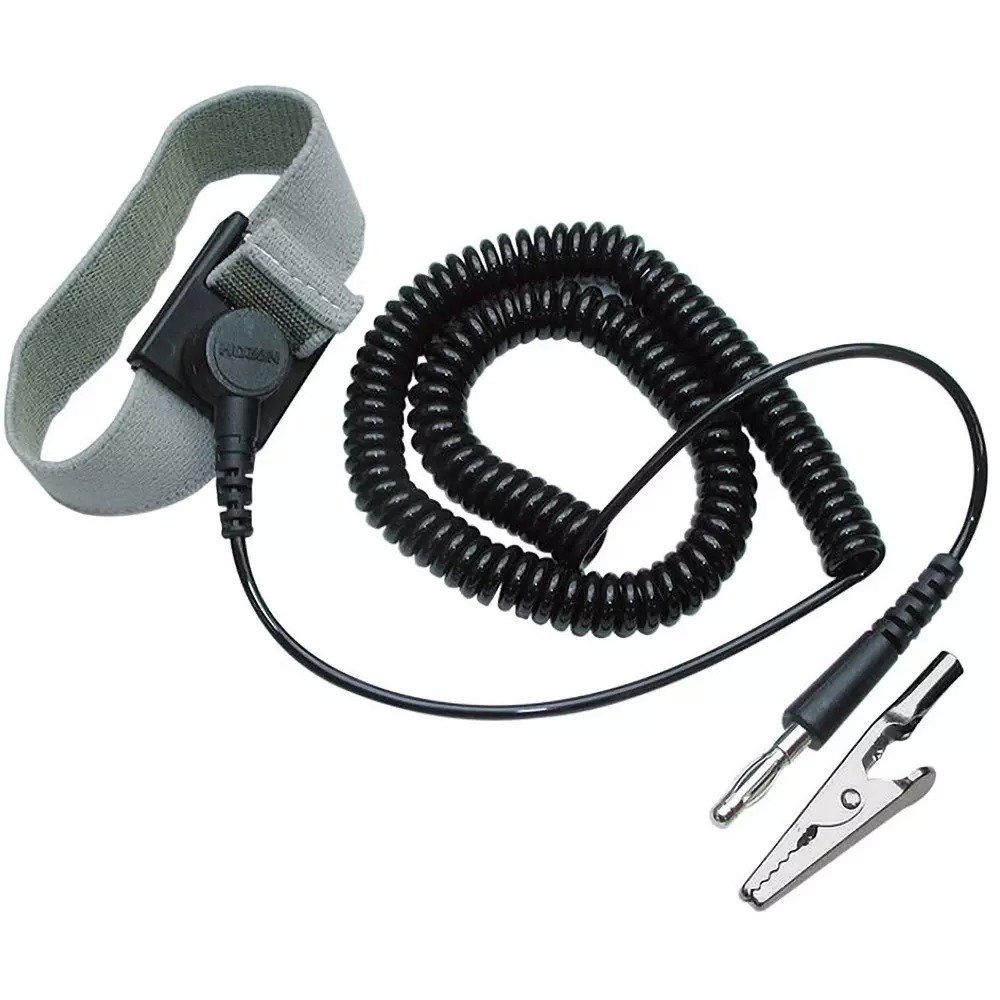 HOZAN Wrist Strap Adjustable Anti Static ESD Grounding Strap, F-152