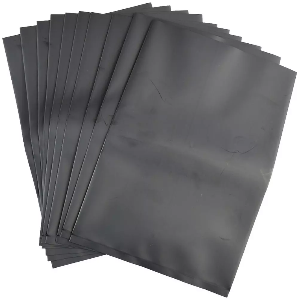 HOZAN ESD Bag (Conductive Bag) 0.1 mm Thickness 100x150 mm Outer Size, F-15-A (10 Pcs)