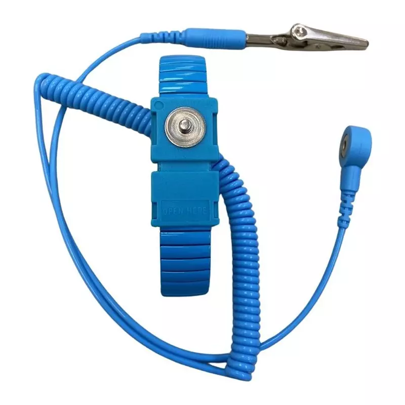 MULTICOMP PRO Wrist Strap Banana Plug, Socket Ground Terminals Adjustable Band Type 190 mm Circumference Max, MP013854
