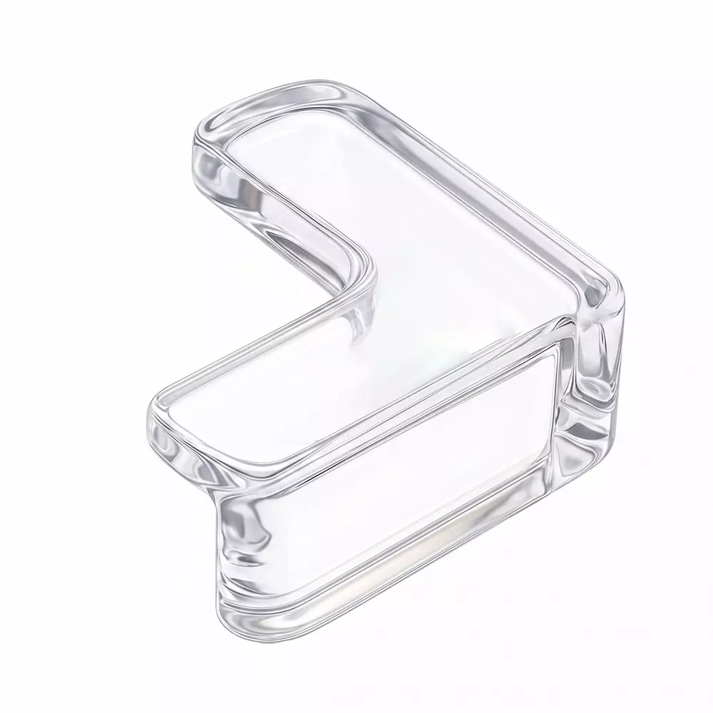 TenLaitech Silicone Corner Protectors Transparent Color for Sharp Edges, Table, Bed & Furniture, SCP-2140 (Pack of 12)