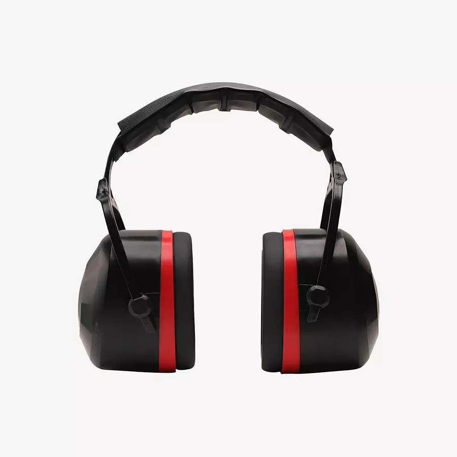karam-foldable-ear-muff-black-red-abs-305-g-33-db-snr-with-soft-cushion-pads-ep-24