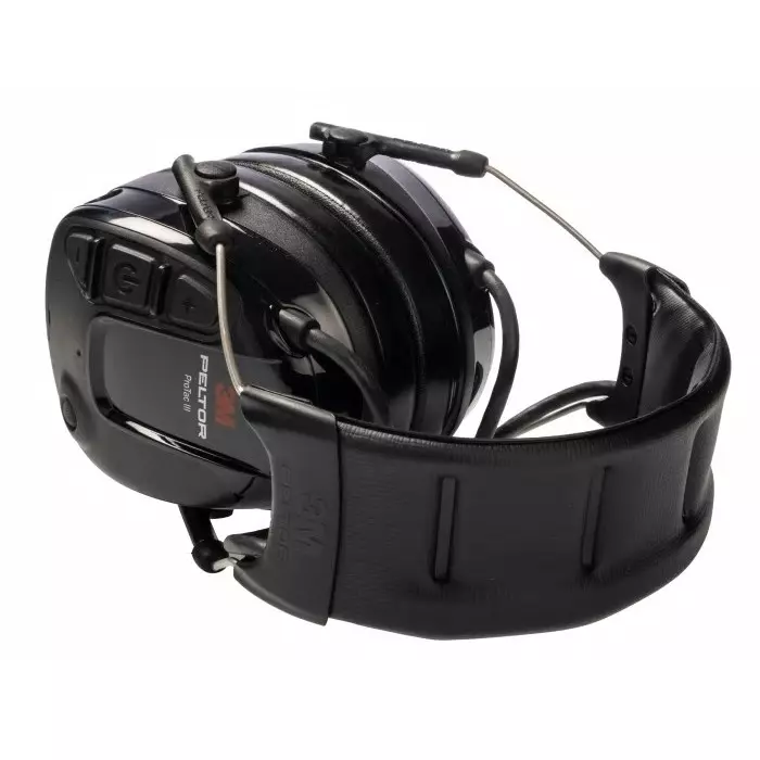 3M ProTac III Wired Listen Only Electronic Ear Defenders with Headband 26dB, MT13H220A