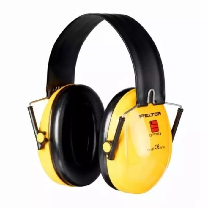 3M Optime I Ear Defender with Headband 26dB Black Yellow, H510F-404