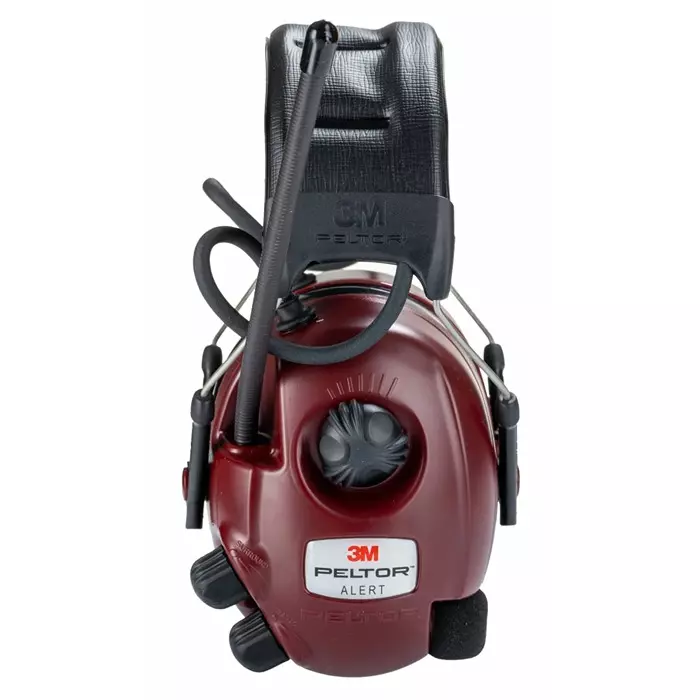 3M Alert Wireless Listen Only Electronic Ear Defenders with Headband 30dB Red, M2RX7A2-01