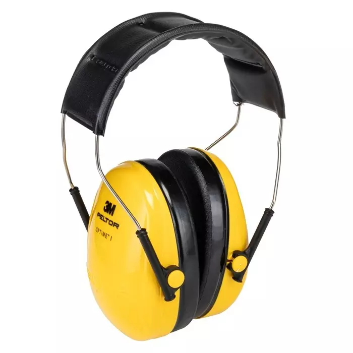 3M Optime I Ear Defender with Headband 27dB Black Yellow, H510A-401