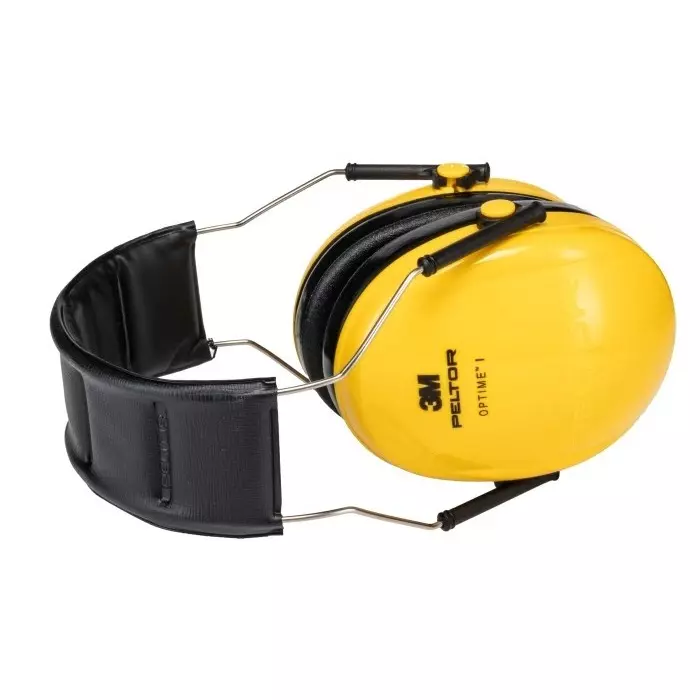 3M Optime I Ear Defender with Headband 27dB Black Yellow, H510A-401