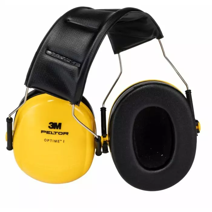 3M Optime I Ear Defender with Headband 27dB Black Yellow, H510A-401