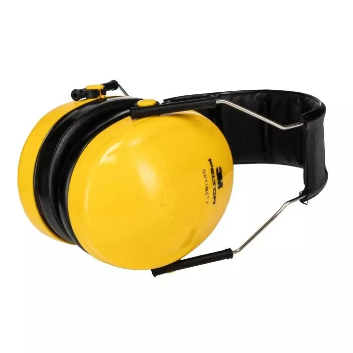 3M Optime I Ear Defender with Headband 27dB Black Yellow, H510A-401