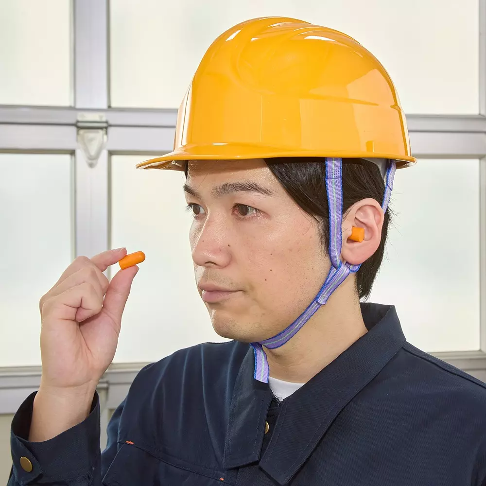 MonotaRO Earplug Orange with for Industrial and Daily Use Applications, 2KCA22 (Set of 150 Pcs)