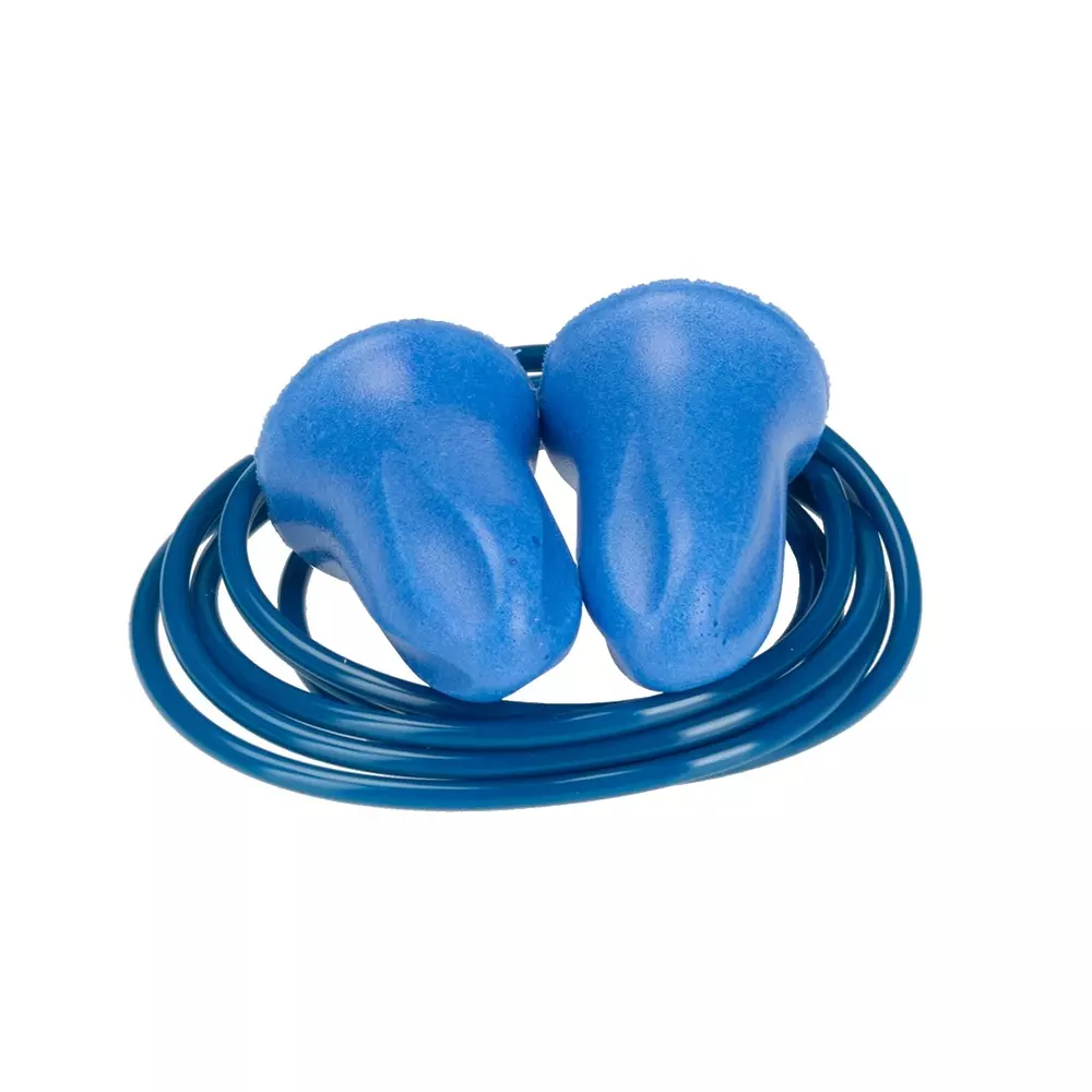 RS PRO Ear Plugs Blue 200 Disposable 20 dB, 2458895 (Pack of 200 Pcs)