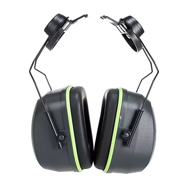 Portwest Ear Muff with PU Padded Grey ABS, Mono PU, Polyoxymethylene, Foam for Industrial Use, PS45GRR